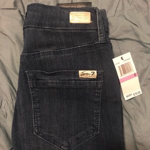 SEVEN JEANS HIGH RISE FLARE STRETCHY